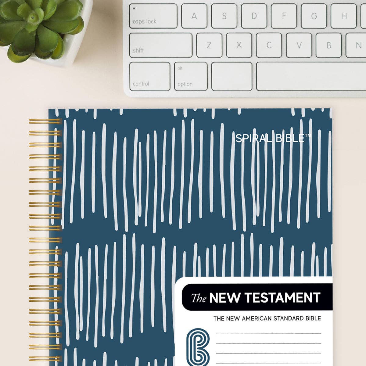 Spiral Bible™ - NASB - New Testament - Blue (Hardcover)