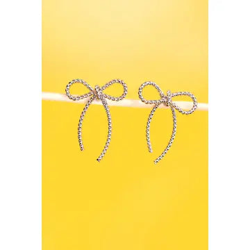 Rope Bow Earrings