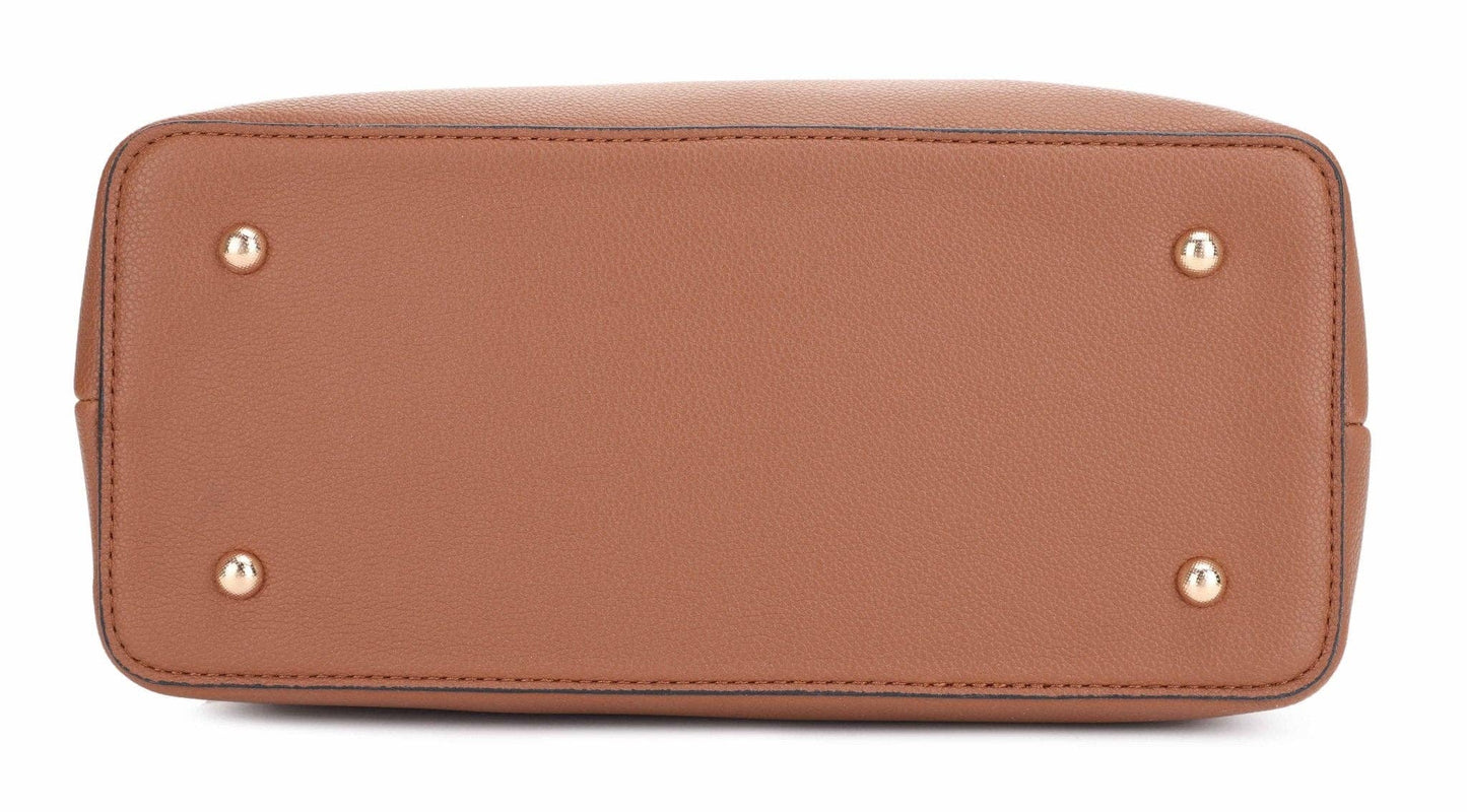 Shaina Two Compartment Satchel/Crossbody Bag