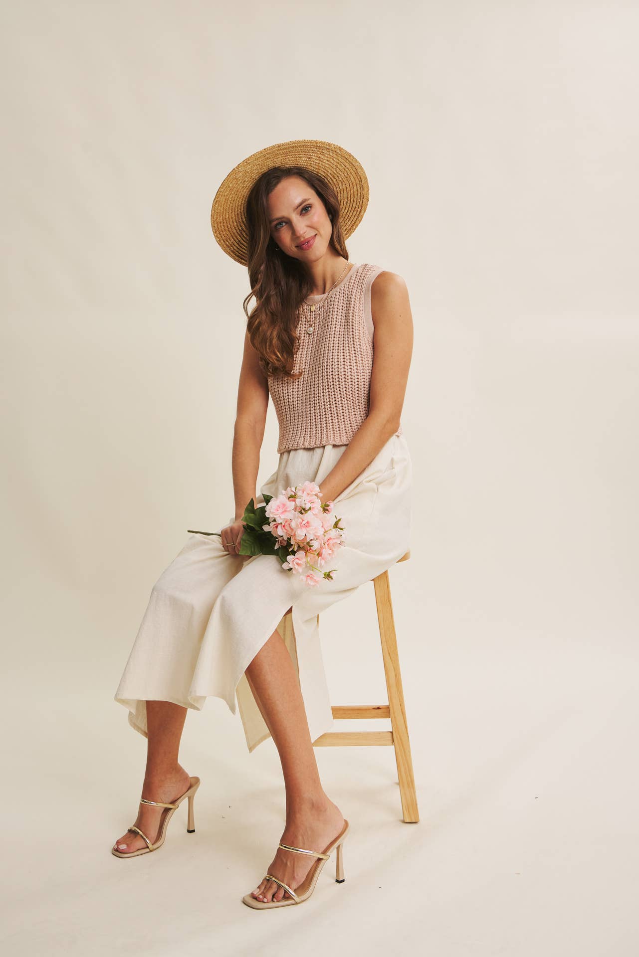 TRUE CUSTOMER FAVORITE CHUNKY SWEATER TWOFER MIDI DRESS