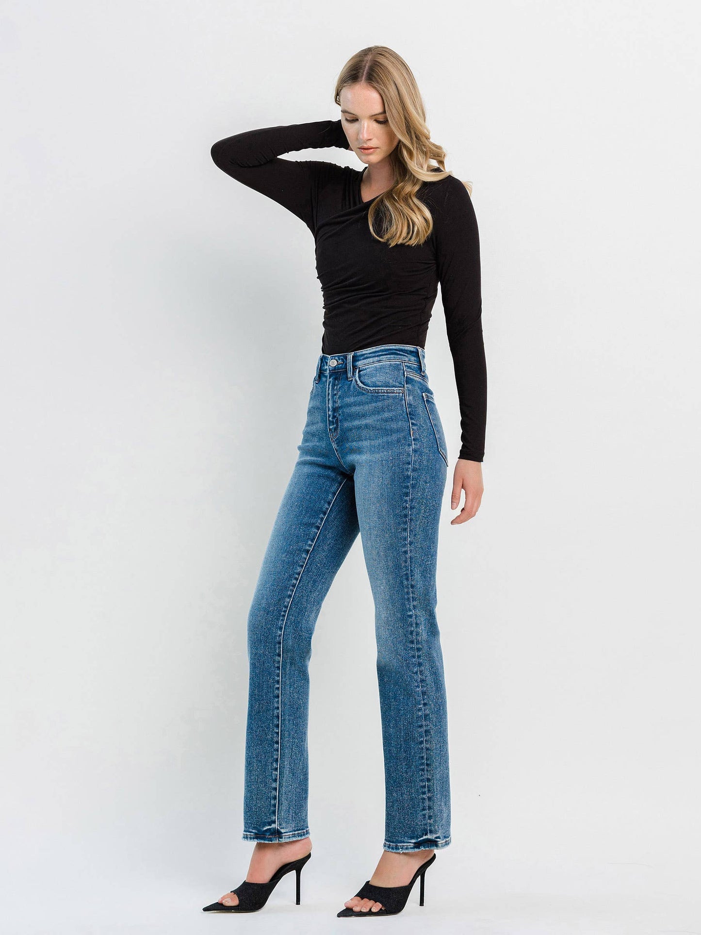Illuminate Flying Monkey High Rise Straight Jean
