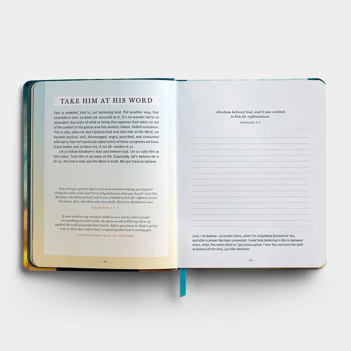 100 Days of Faith Over Fear - Devotional Journal
