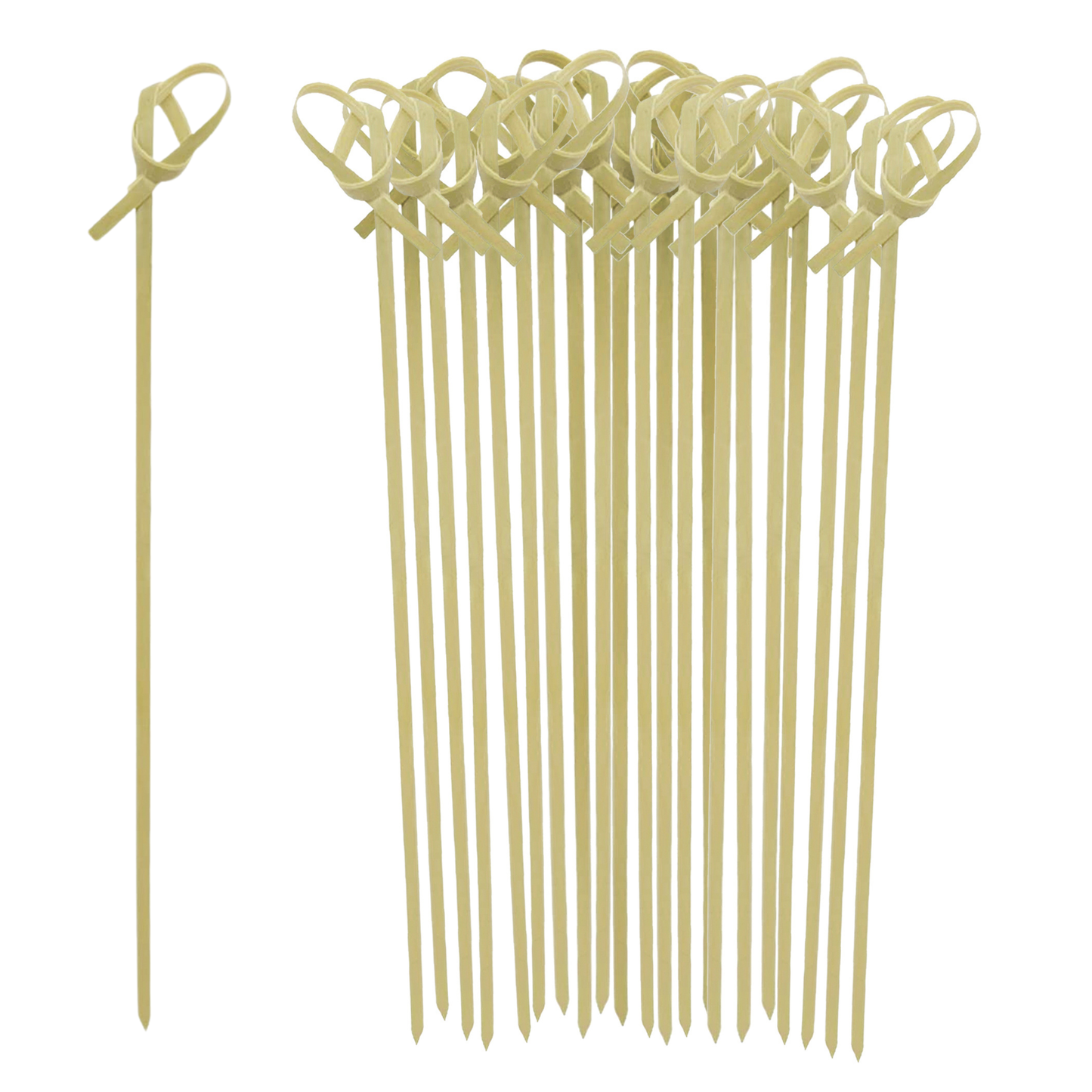 Cocktail Picks 25 pc Bamboo - 4.25" / 11 cm