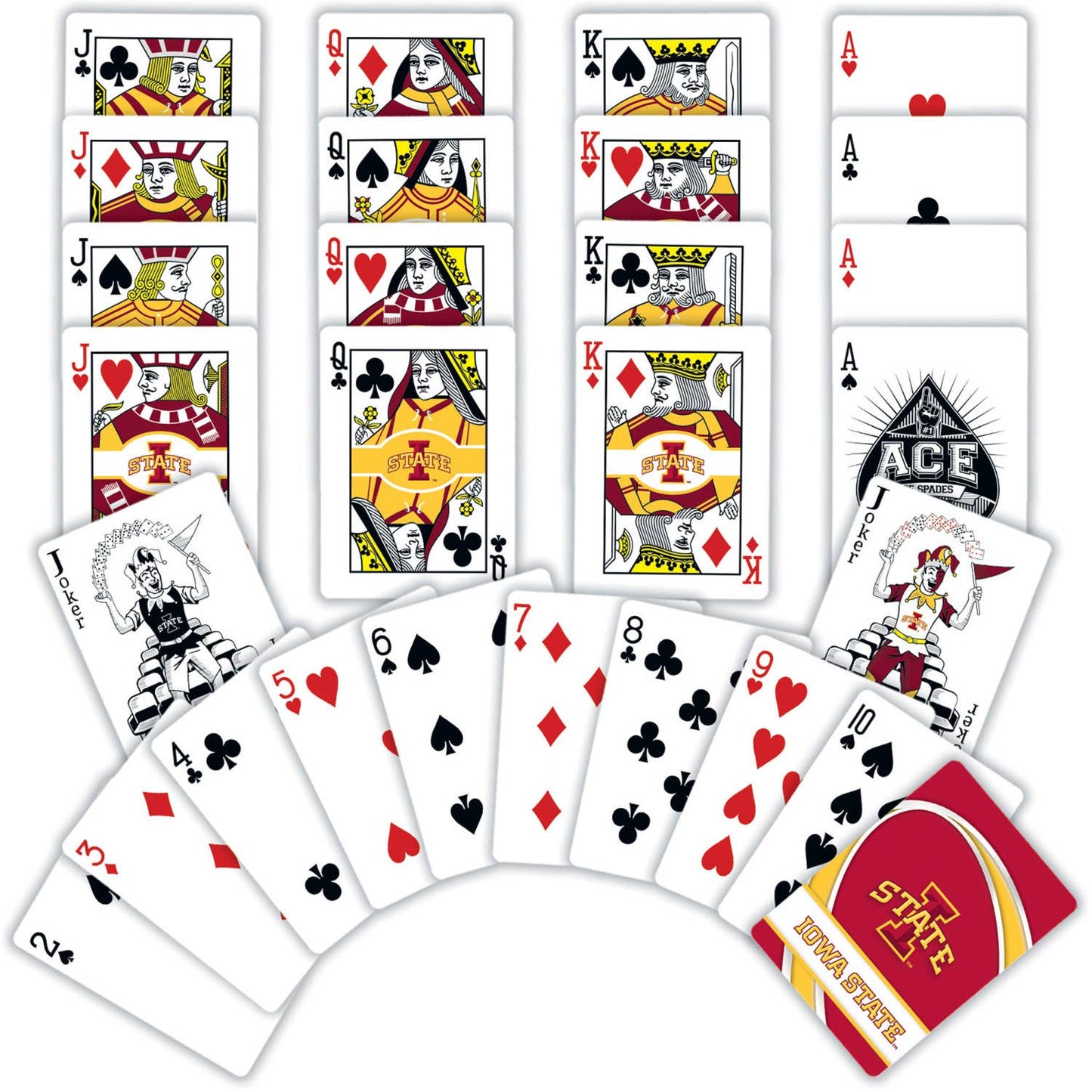 Iowa State Cyclones Playing Cards