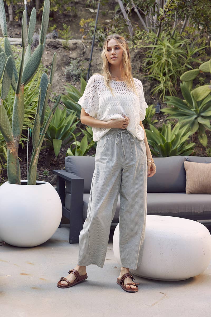 Breezy Days Crochet Sweater