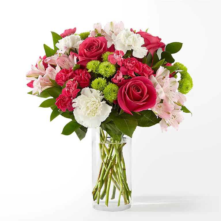 Blush & Bloom Floral Arrangement – Keep Aim