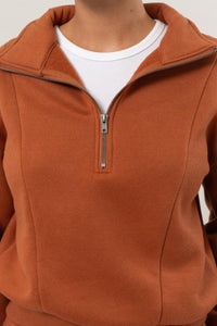 Pembroke Quarter Zip Sweatshirt