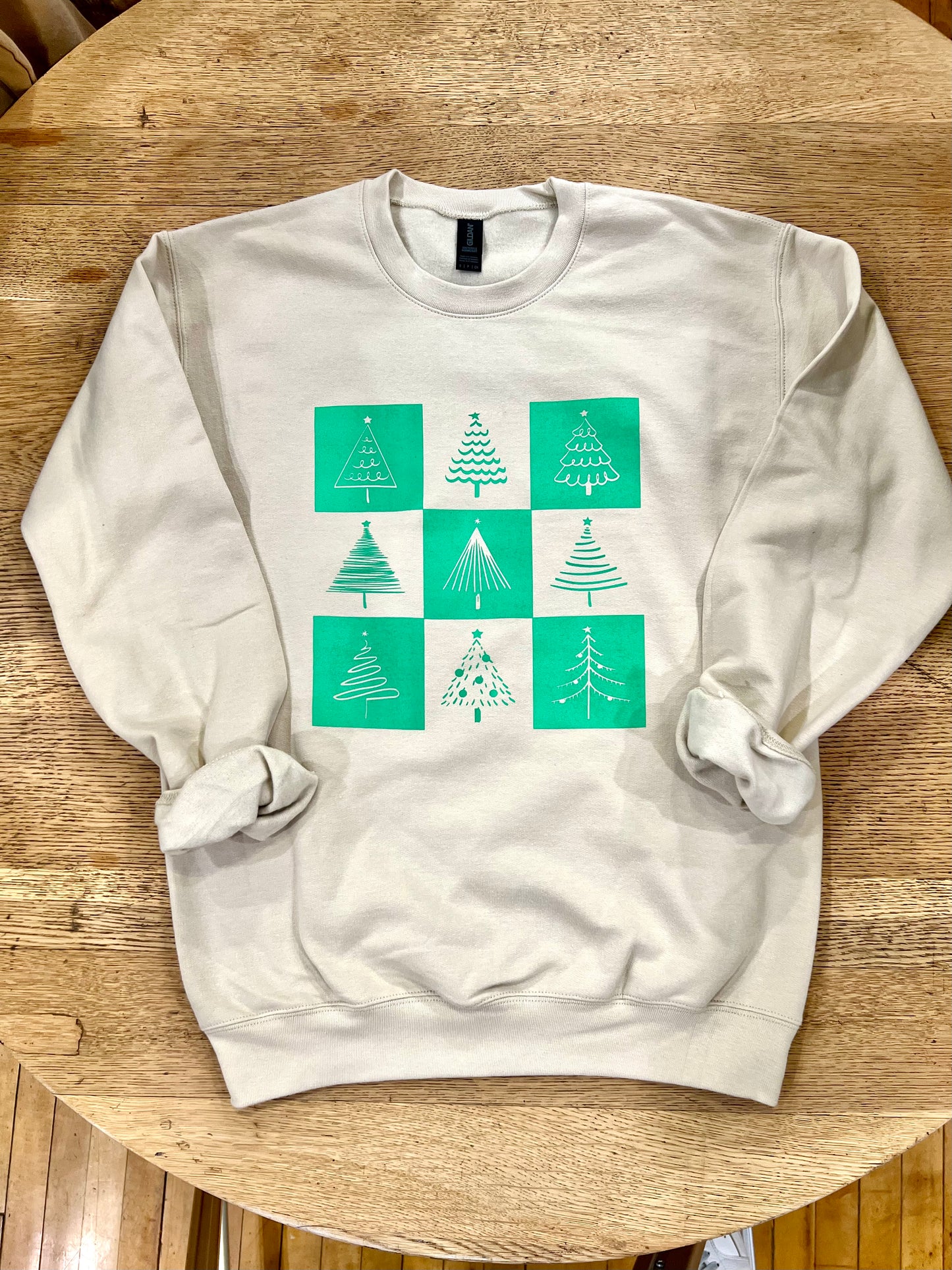 Checkered Tree Graphic Tee