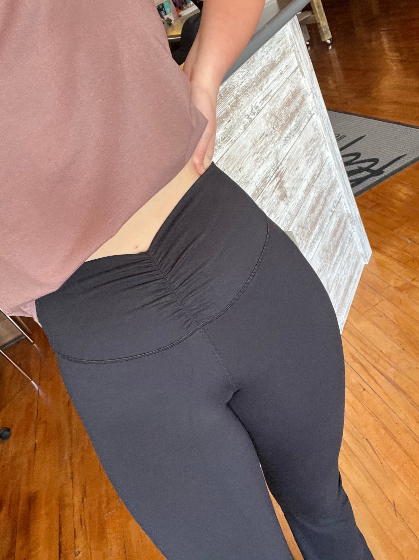 Venice Scrunch Waist Flare Pants