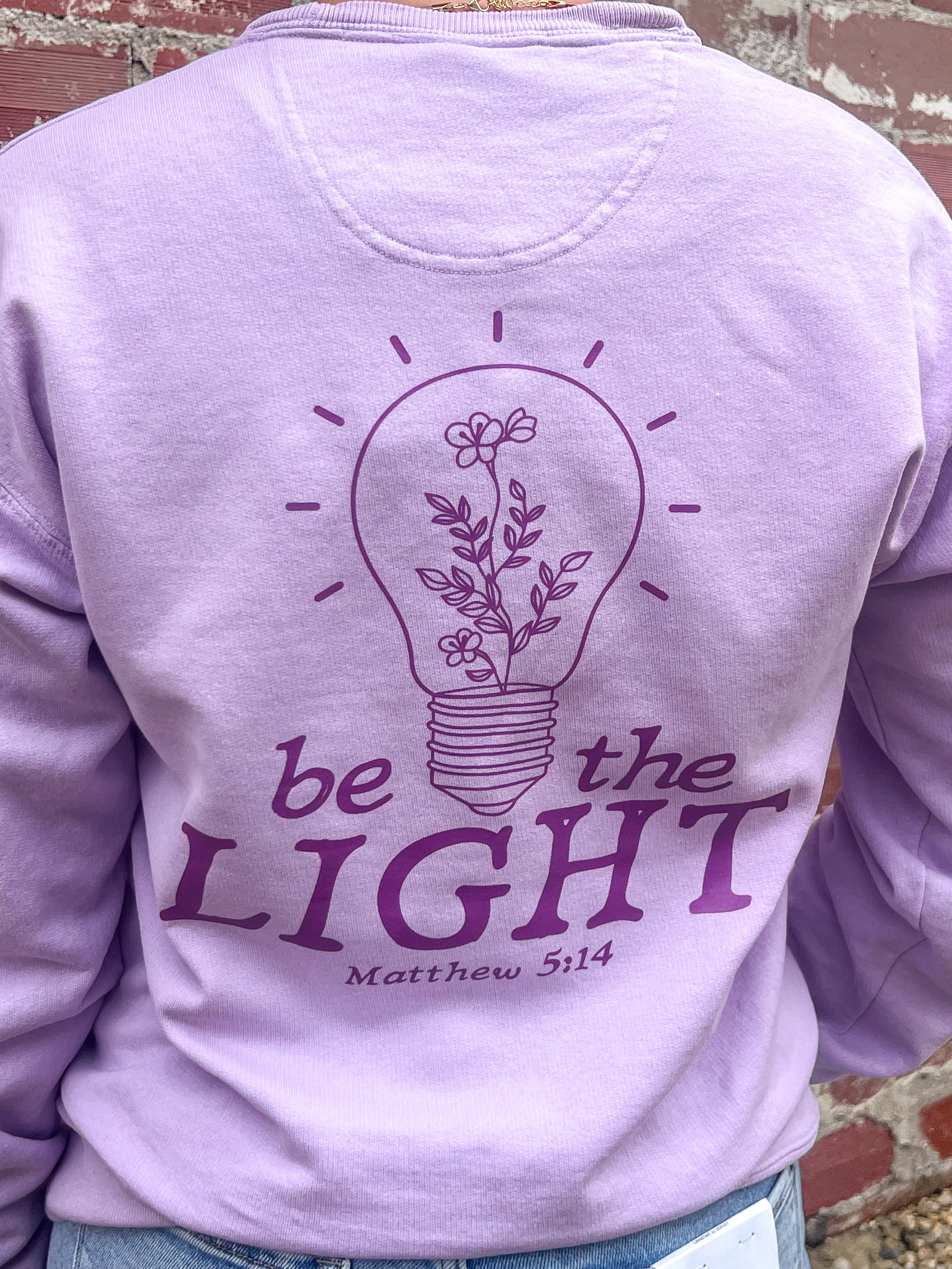 Be the Light Crewneck Sweatshirt