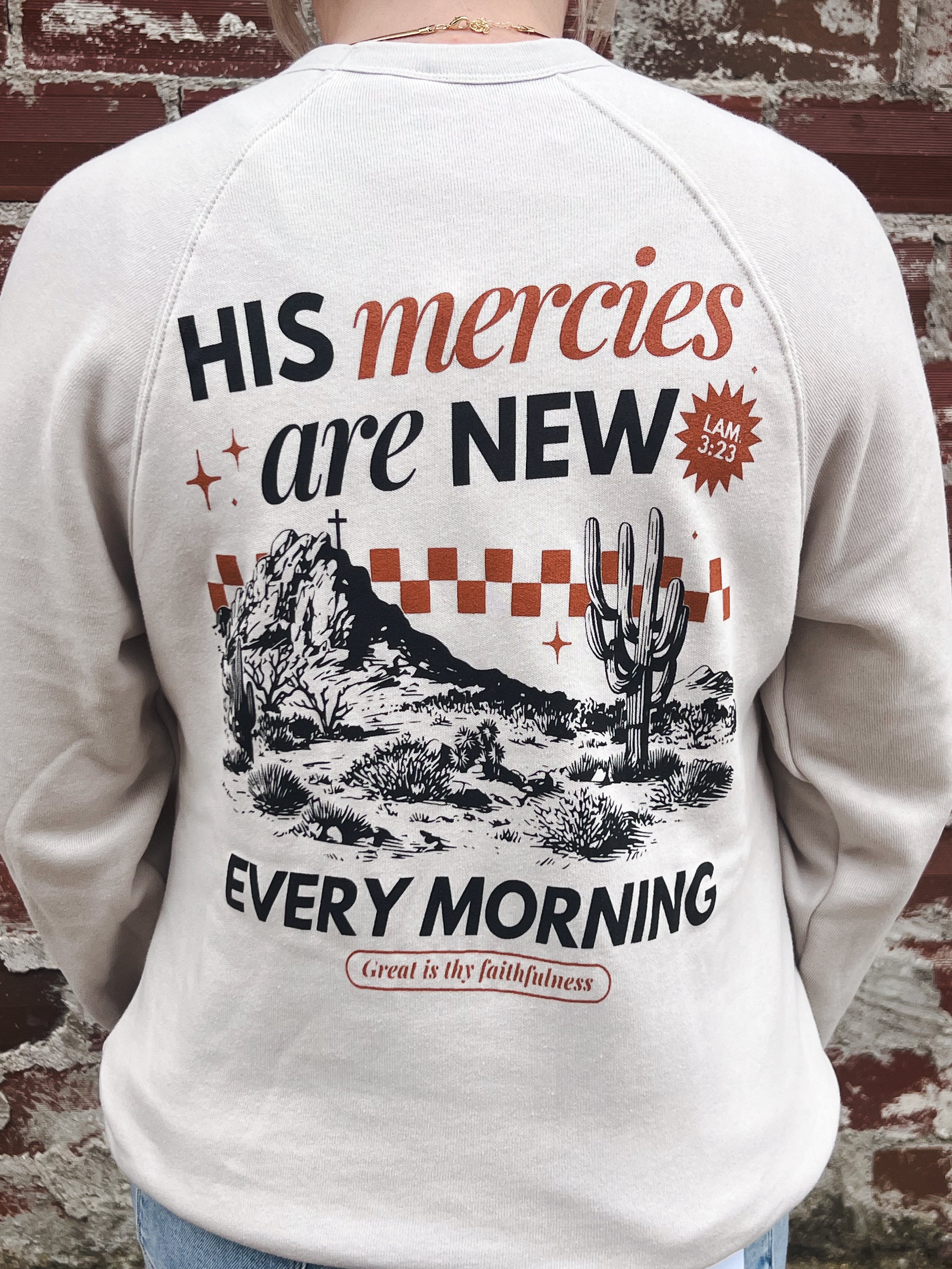 His Mercies Crew Sweatshirt
