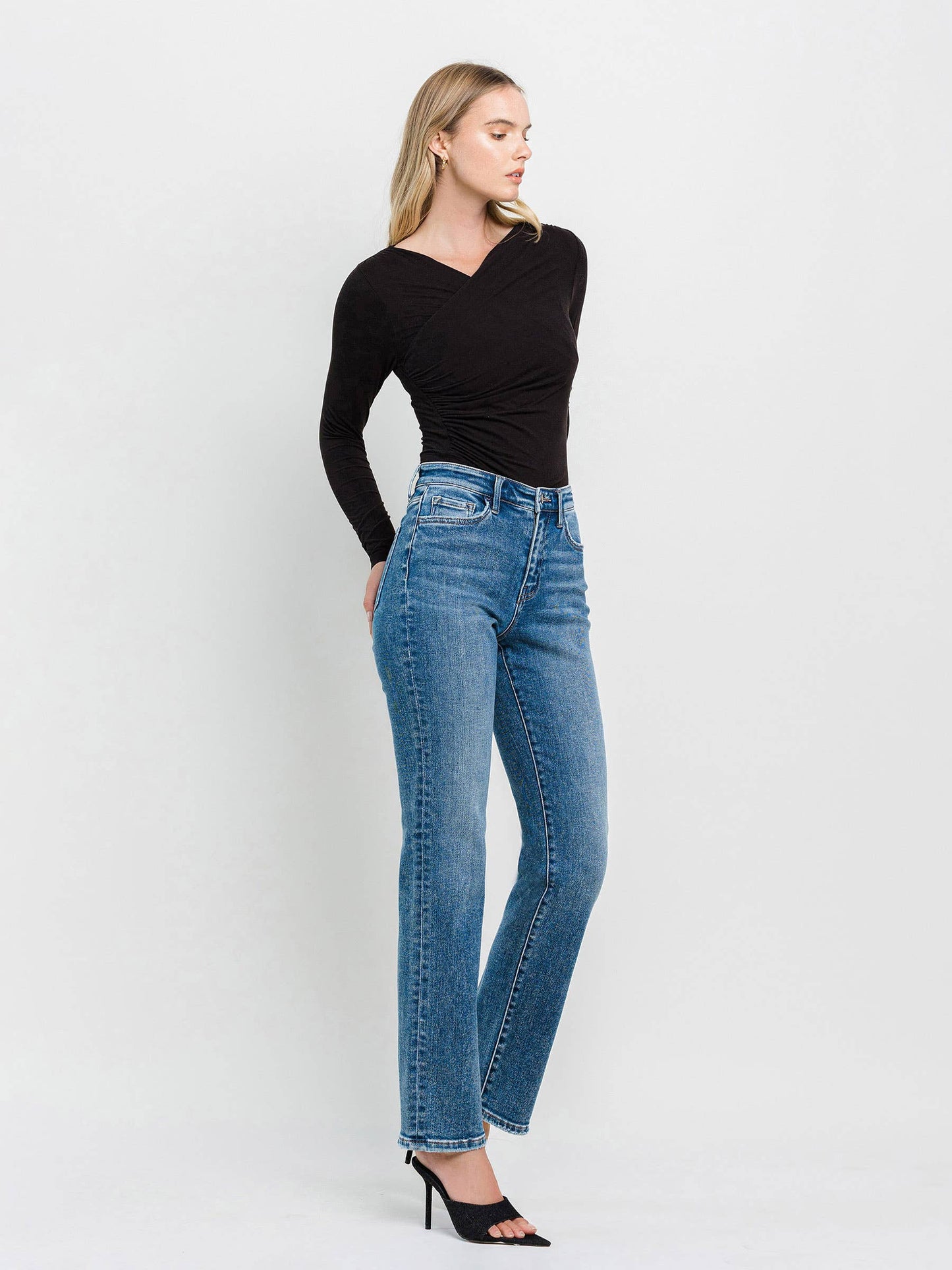Illuminate Flying Monkey High Rise Straight Jean