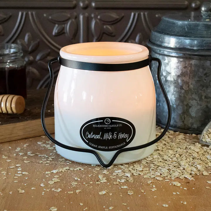 Milkhouse Candle CO Oatmeal, Milk, and Honey