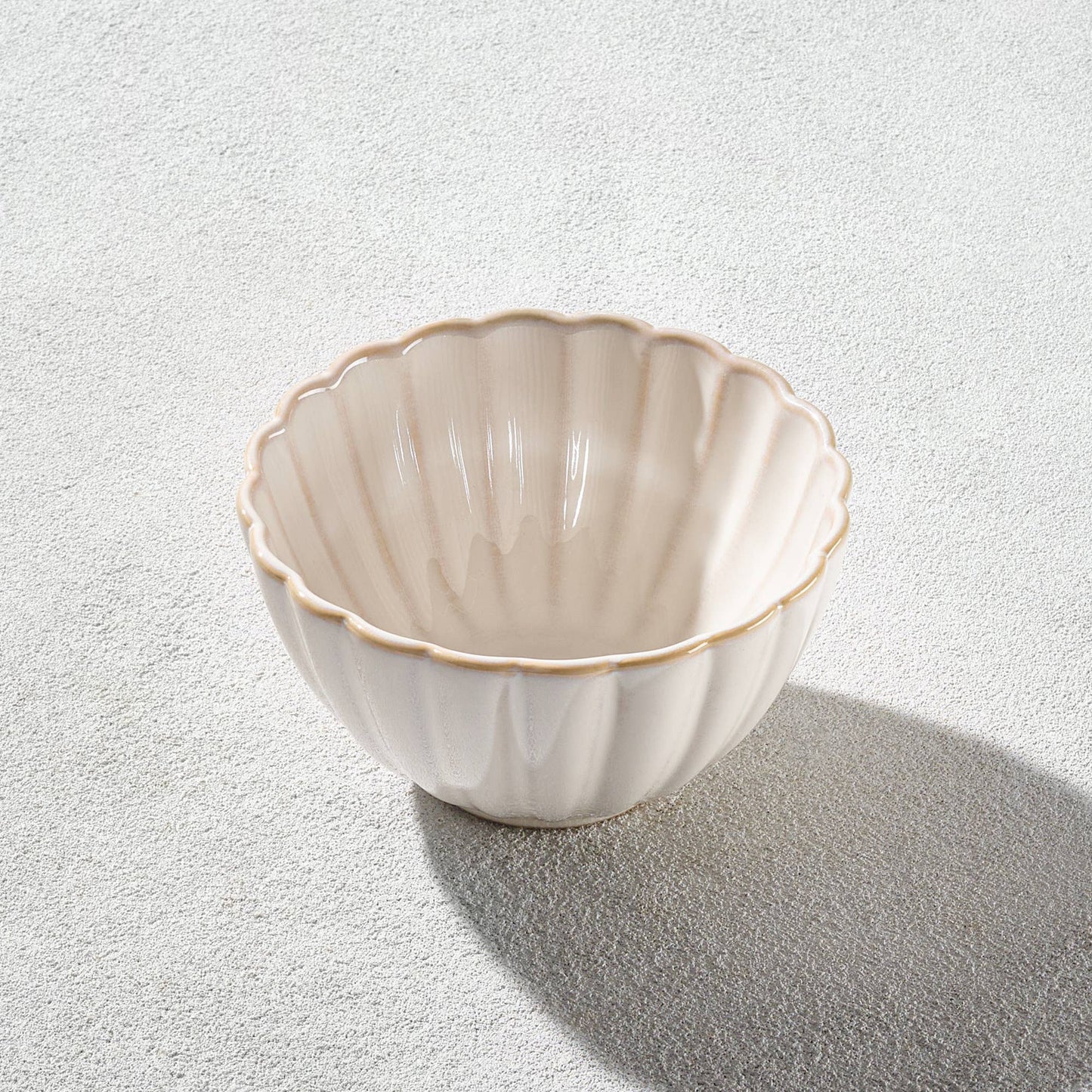 Vikko - Atlantic, Dessert Bowl, Cream, 12 oz