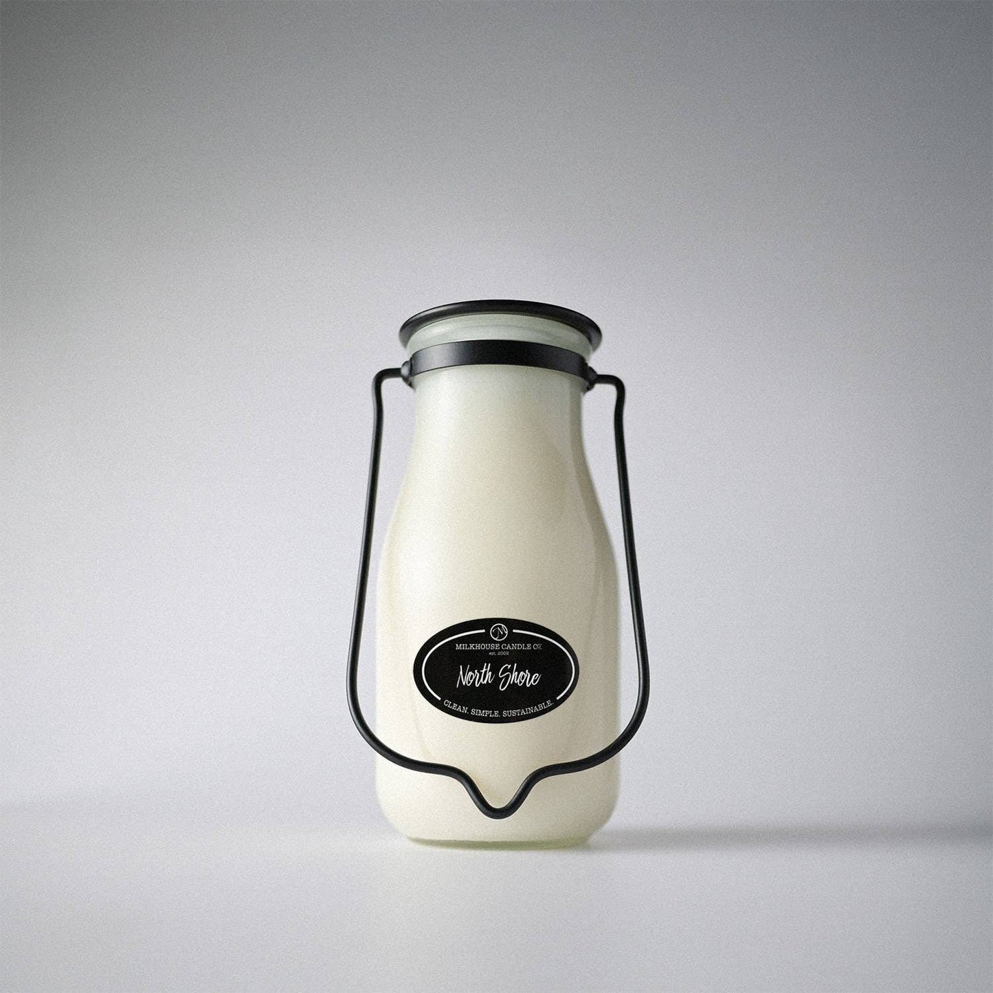 14 oz Milkbottle Candle: North Shore