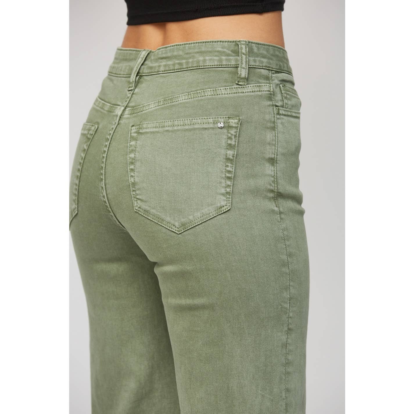 Mica High Rise Wide Leg Crop Sacramento