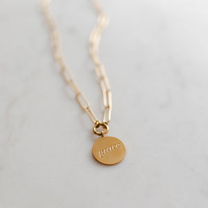 Abide in Grace Necklace