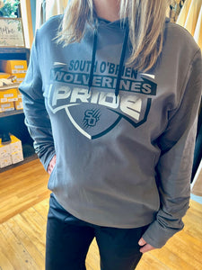Wolverine Adidas Hooded Sweatshirt