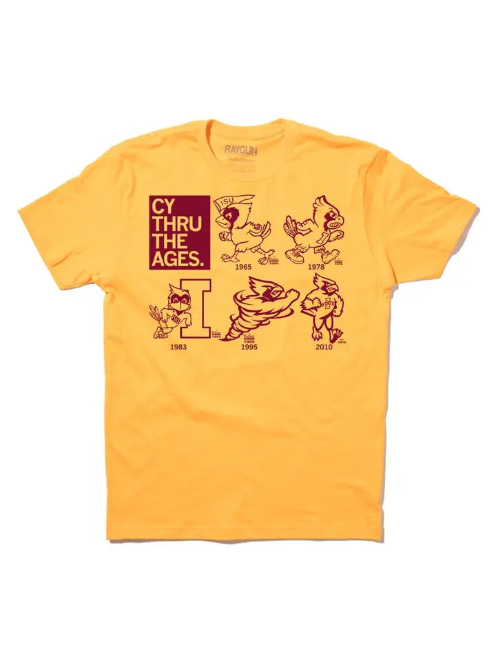 Cyclones Thru The Ages Tee