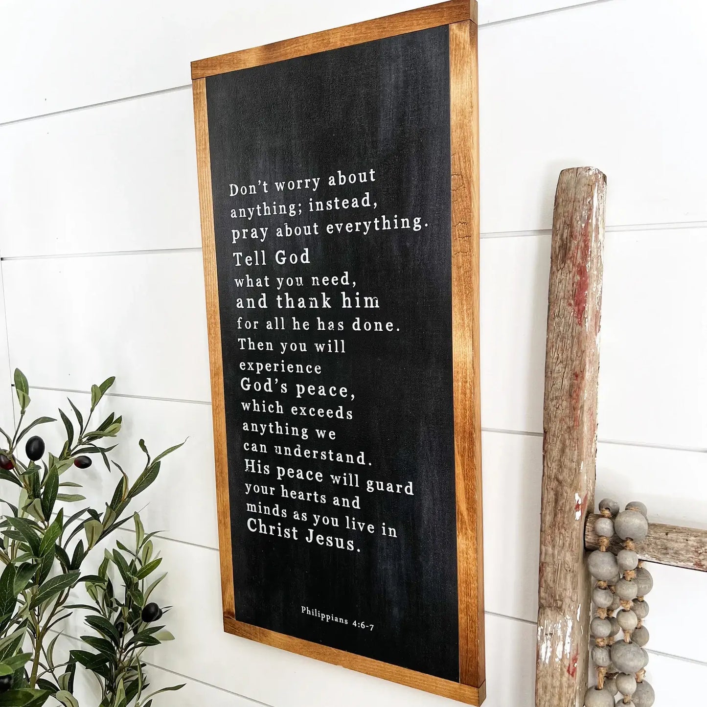 Bible Verse Scripture - Philippians 4:6-7