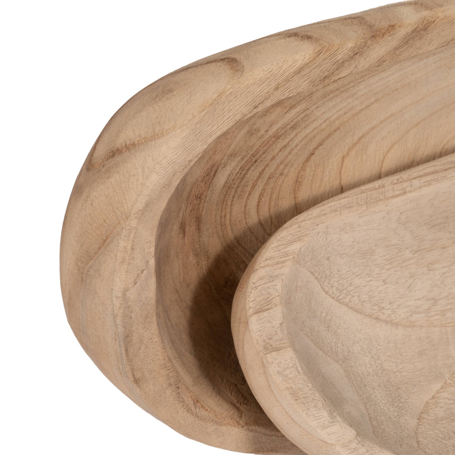 Natural Wood Decorative Plates