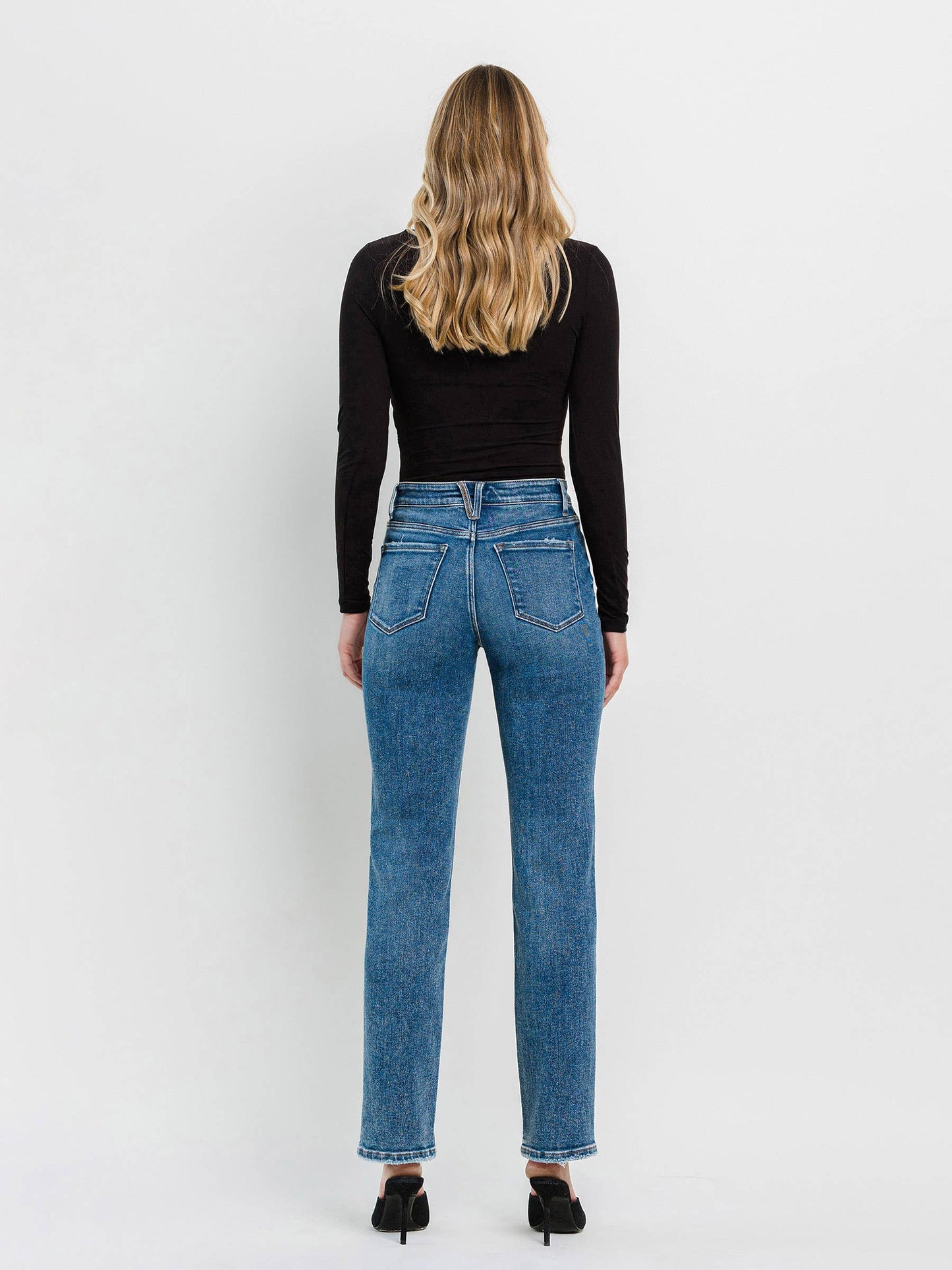 Illuminate Flying Monkey High Rise Straight Jean