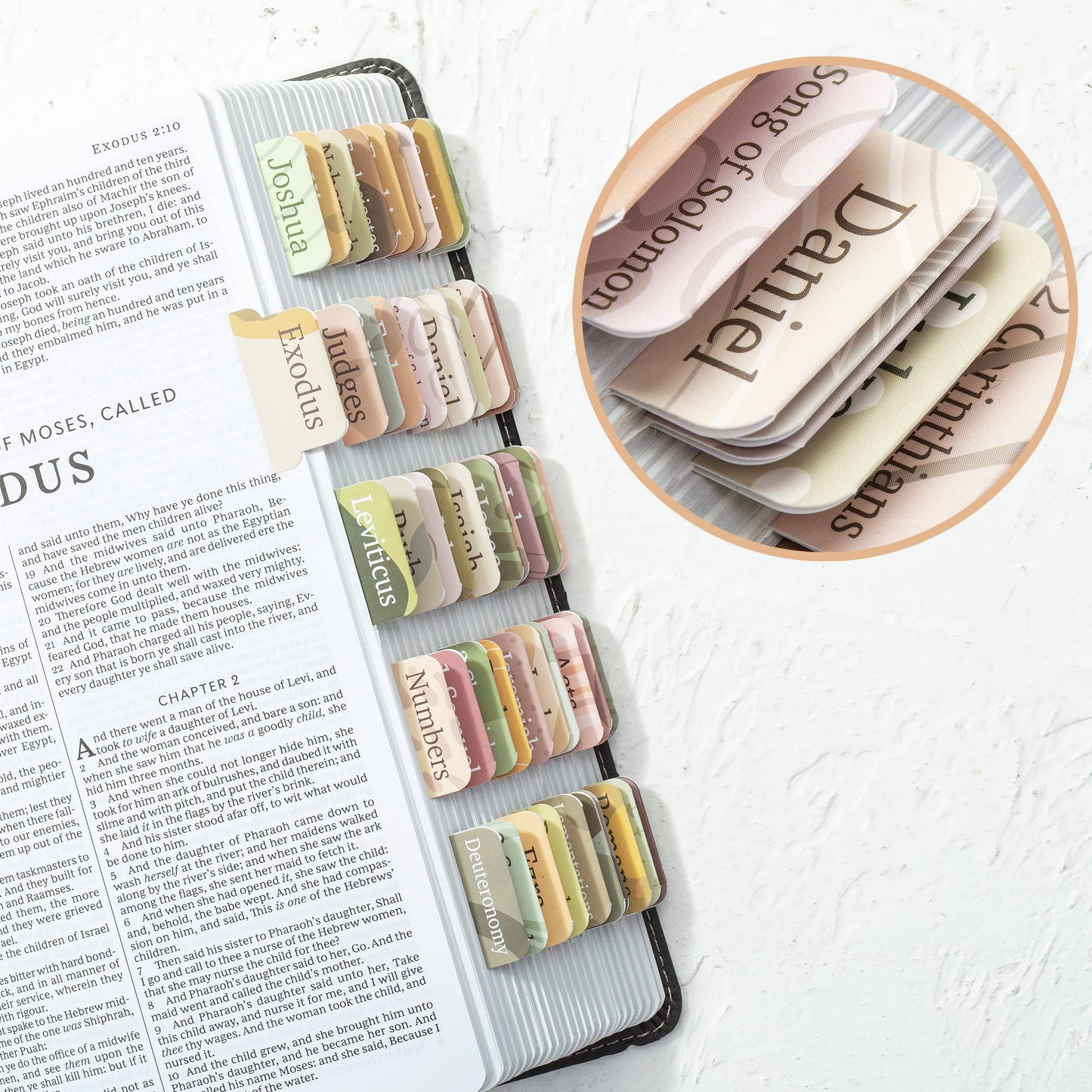 Laminated Bible Tabs 75 Pack