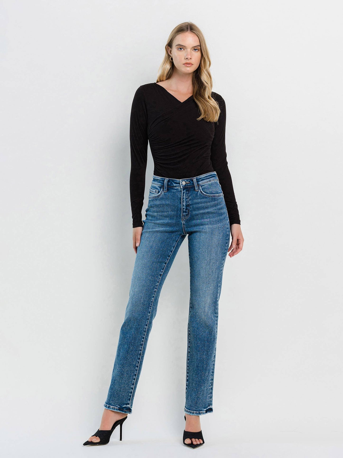 Illuminate Flying Monkey High Rise Straight Jean