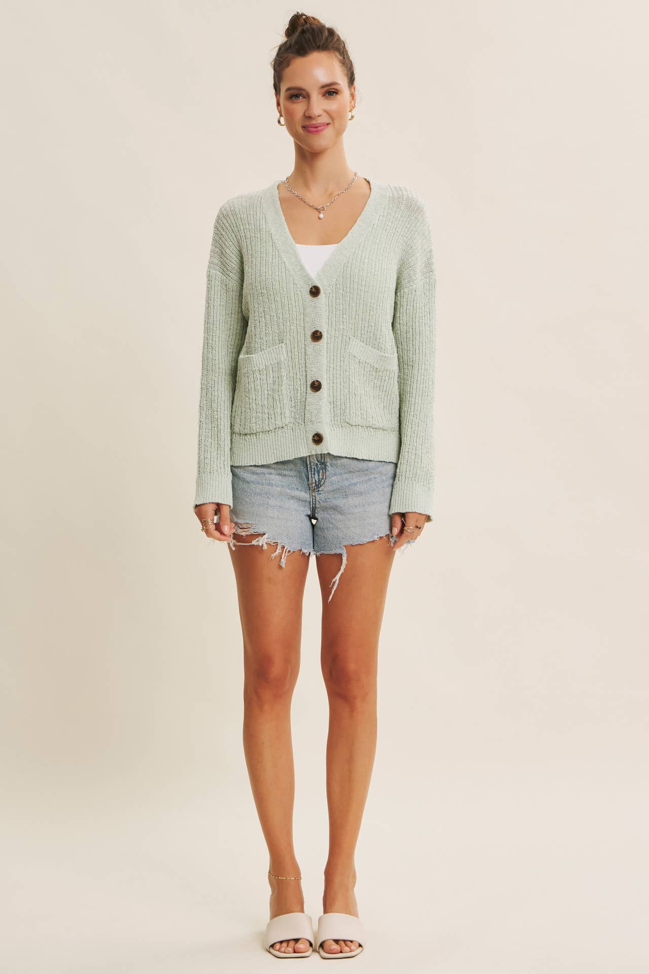 The Easy Days Ribbed Cardigan