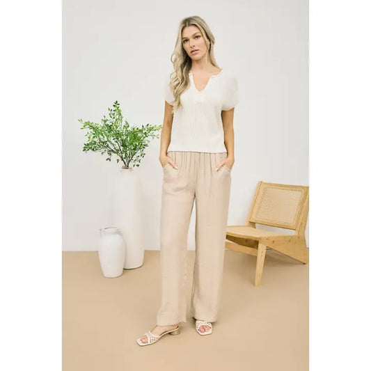 Lightweight High Rise Pants