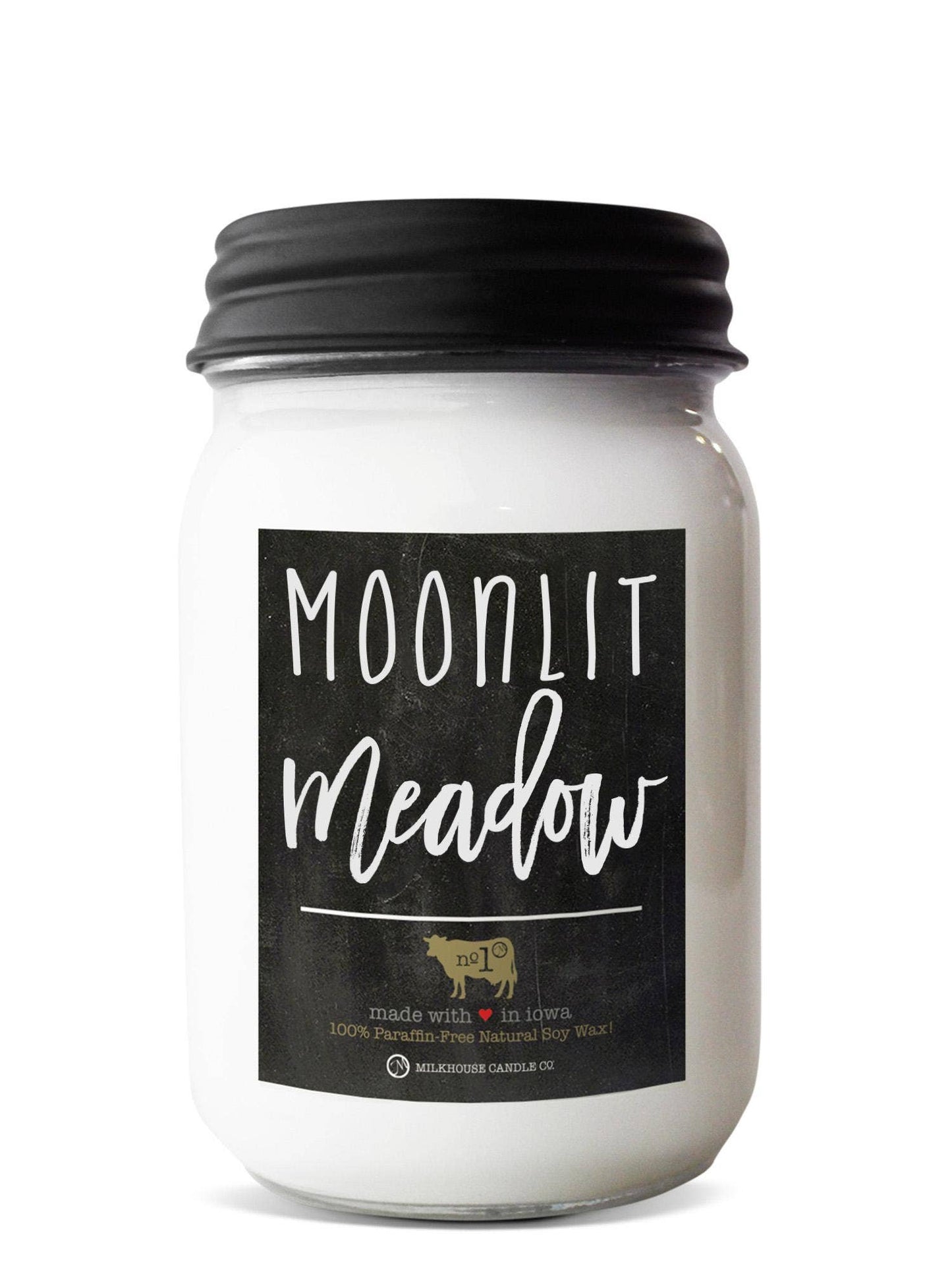 13 oz Mason Jar Candle: Moonlit Meadow