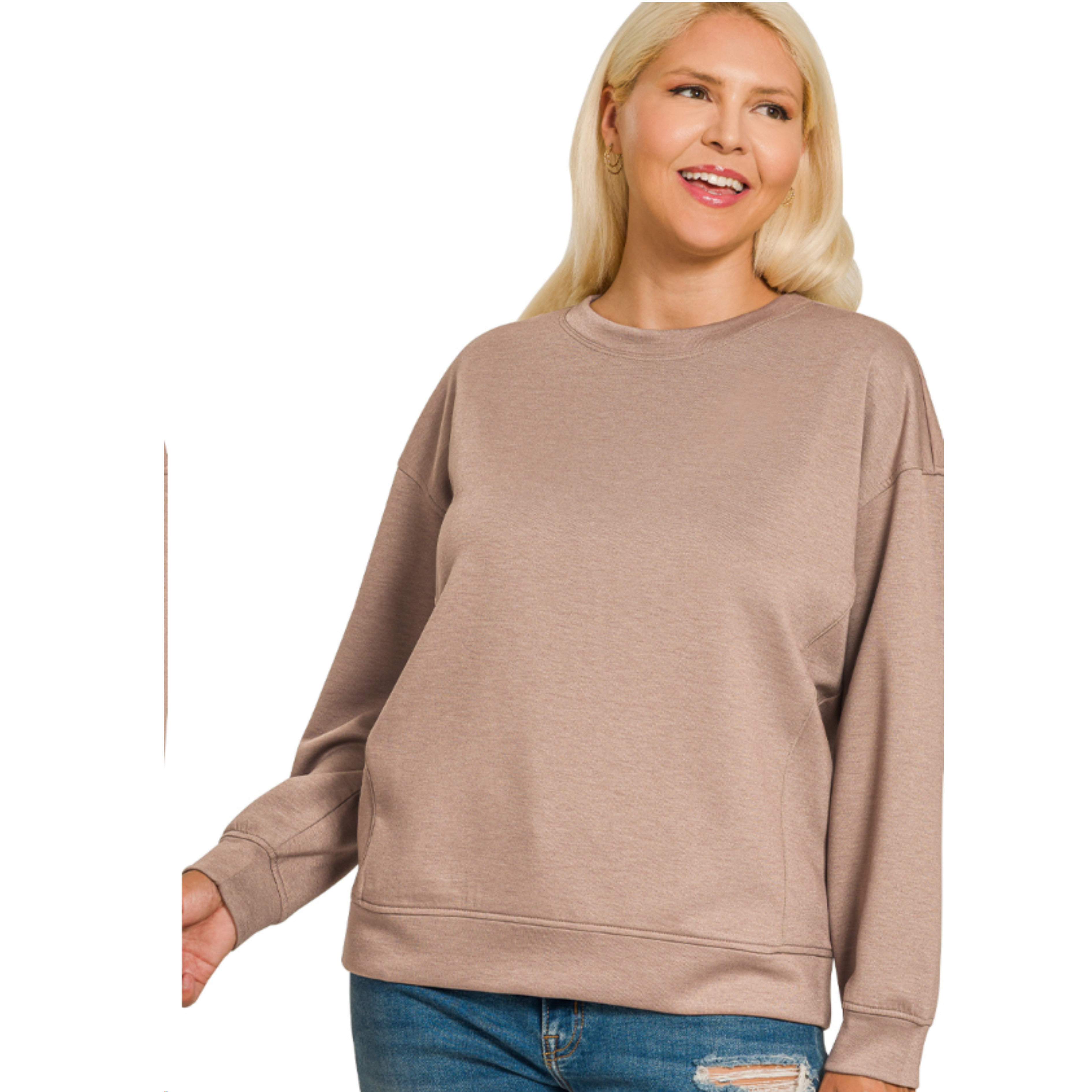 Scuba Round-Neck Sweatshirt