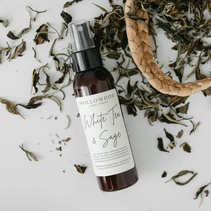 White Tea and Sage Linen Spray