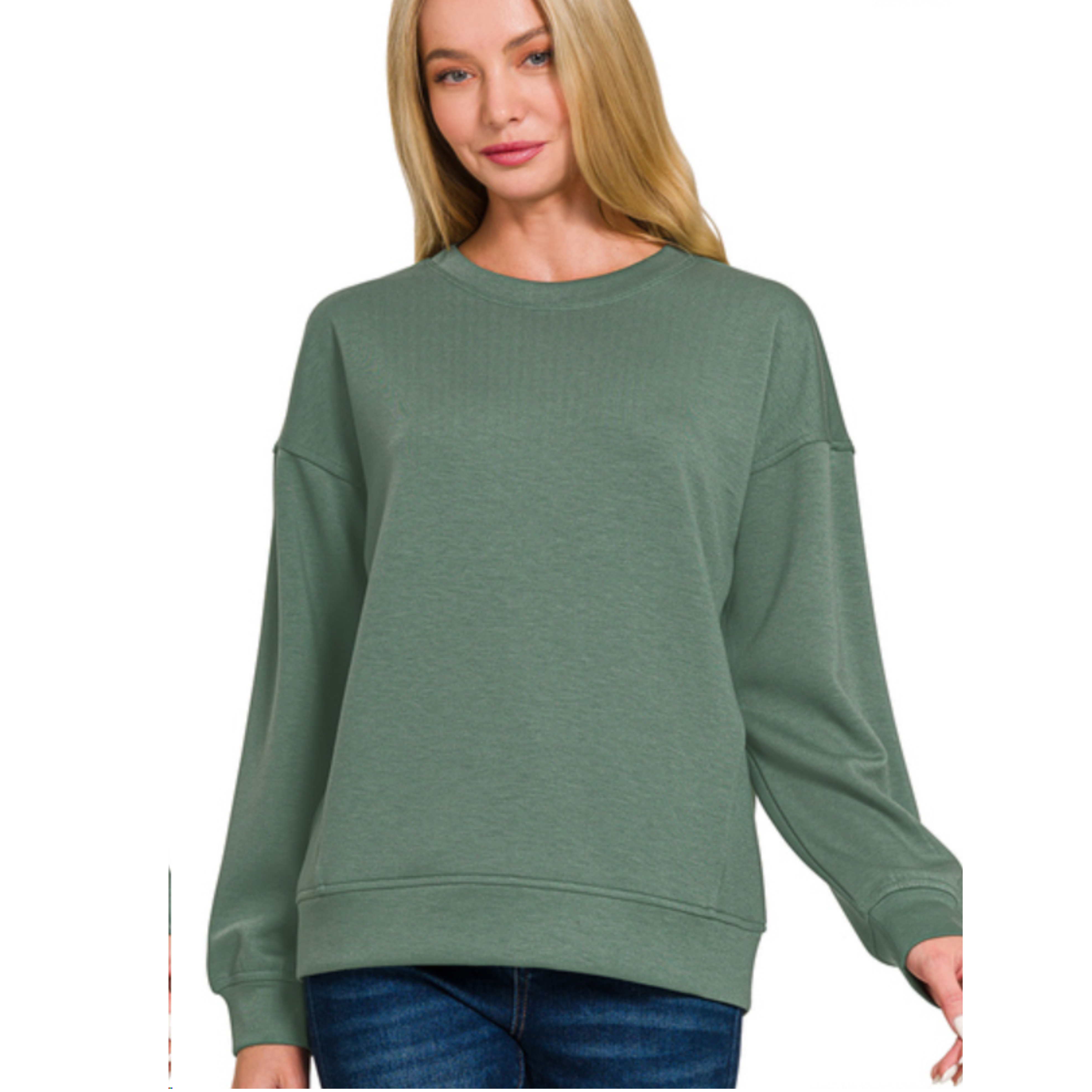 Scuba Round-Neck Sweatshirt
