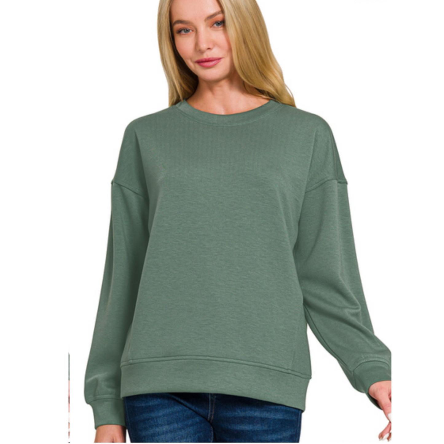 Scuba Round-Neck Sweatshirt