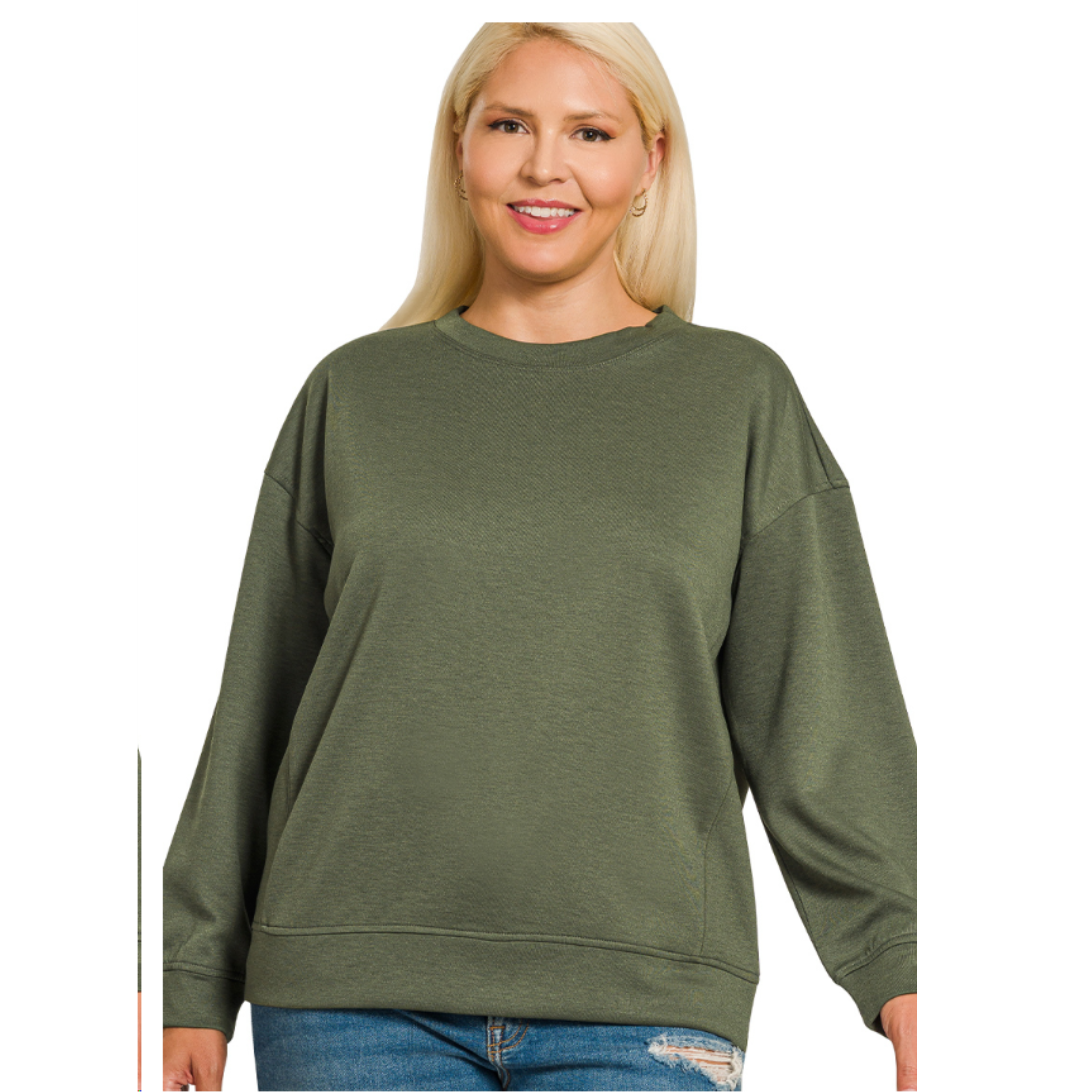 Scuba Round-Neck Sweatshirt