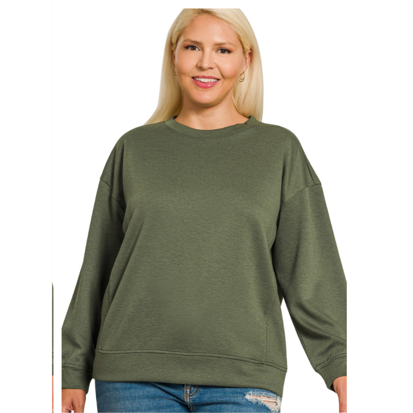 Scuba Round-Neck Sweatshirt