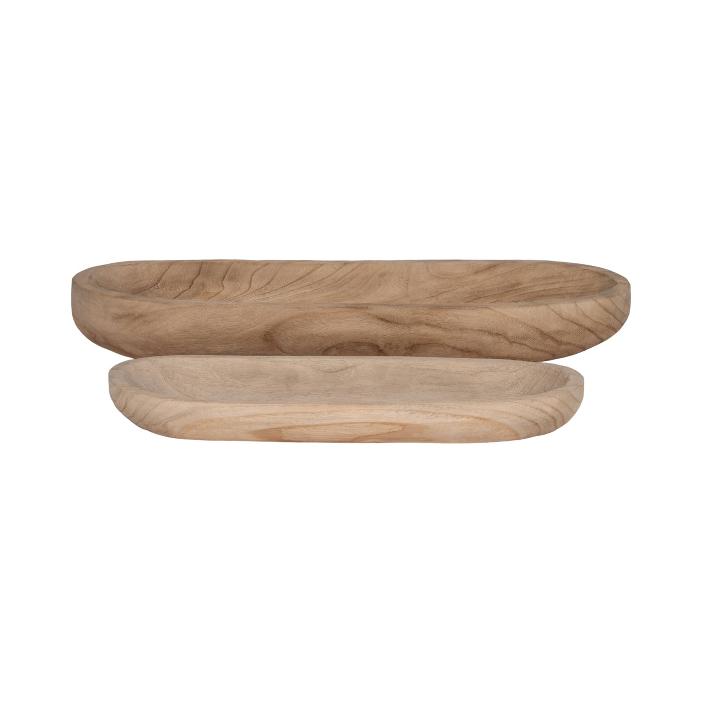 Natural Wood Decorative Plates