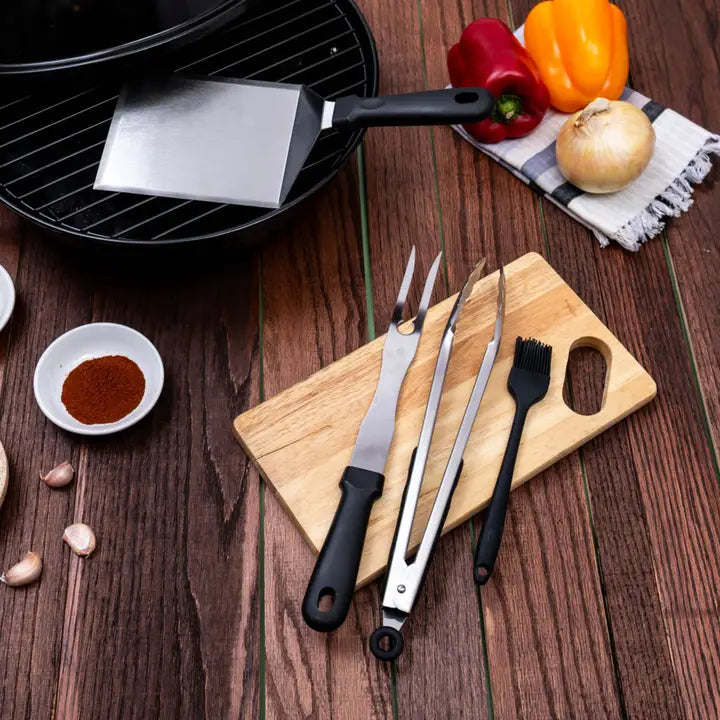 Scorched 4-Piece Bbq Tool Set
