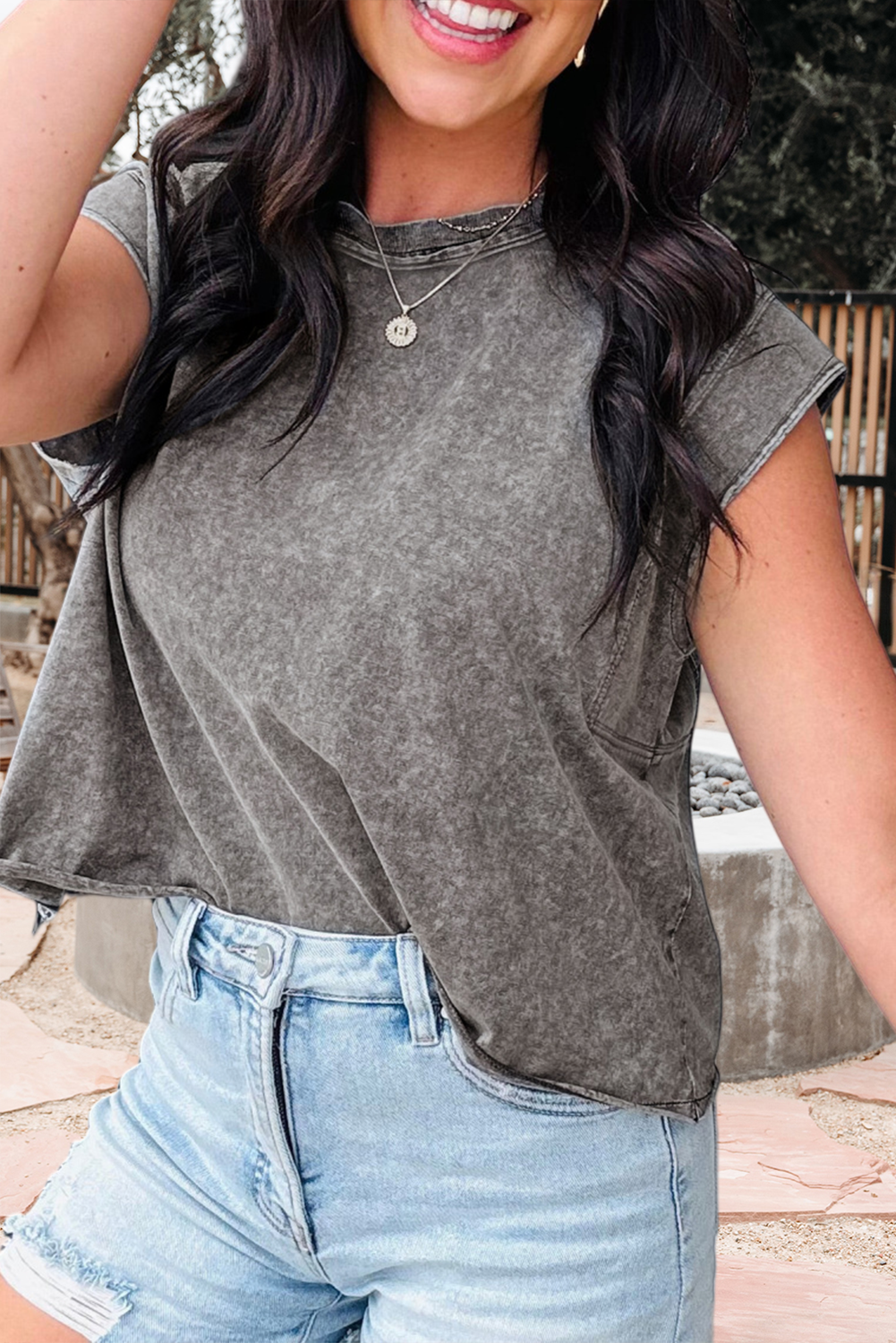 Mineral Wash Boxy Tank