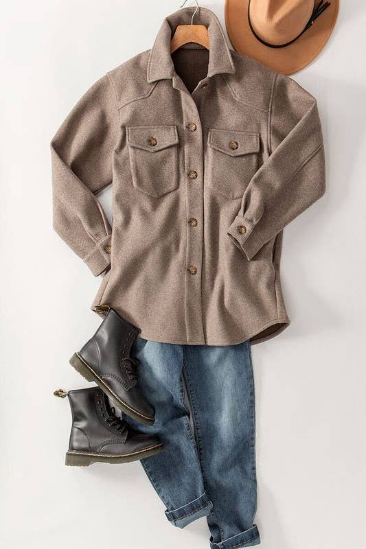 Oversized Tatum Shacket