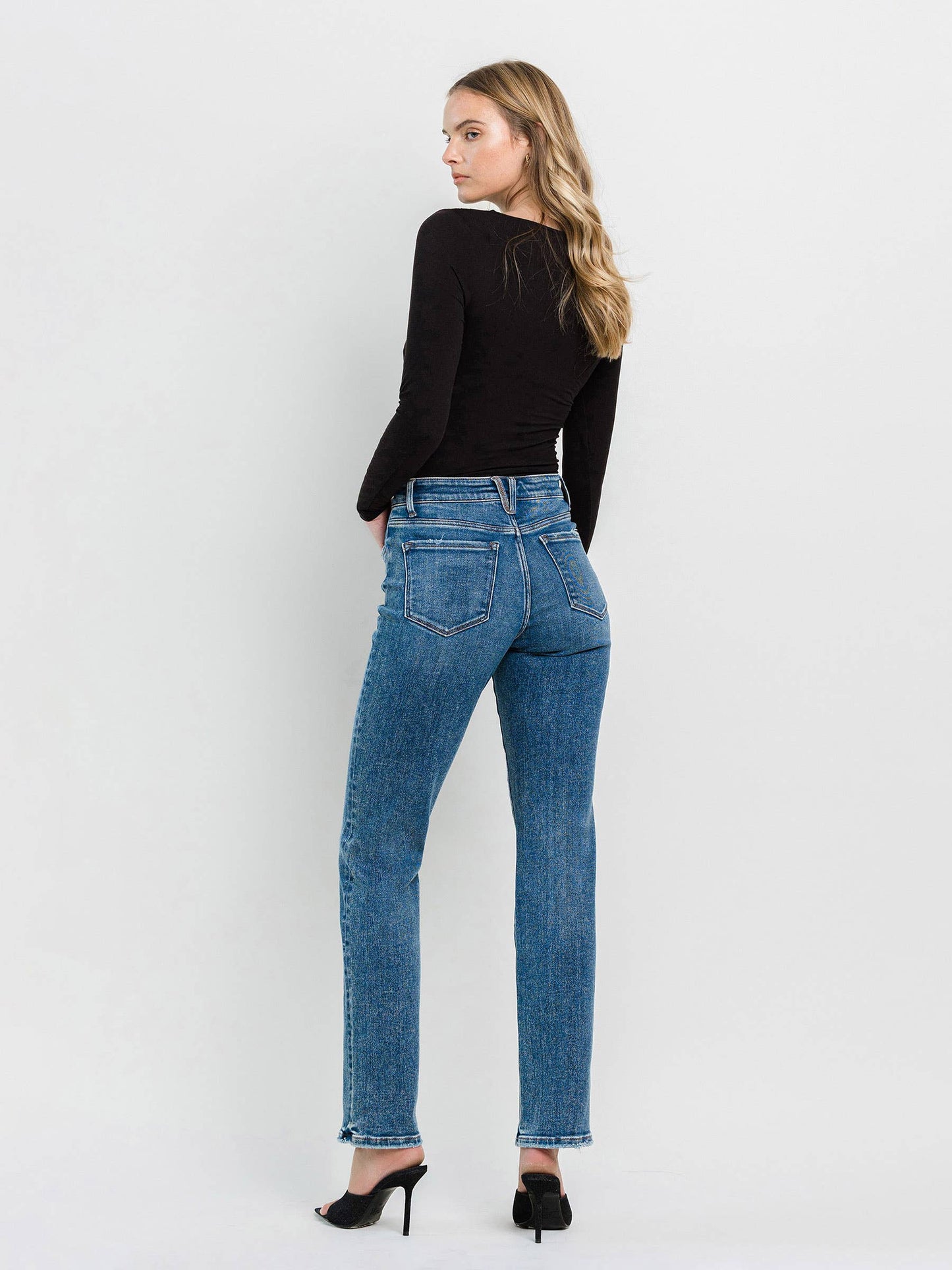 Illuminate Flying Monkey High Rise Straight Jean