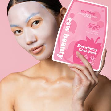 Strawberry Coco Rosé Soothing Biocellulose Mocktail Mask
