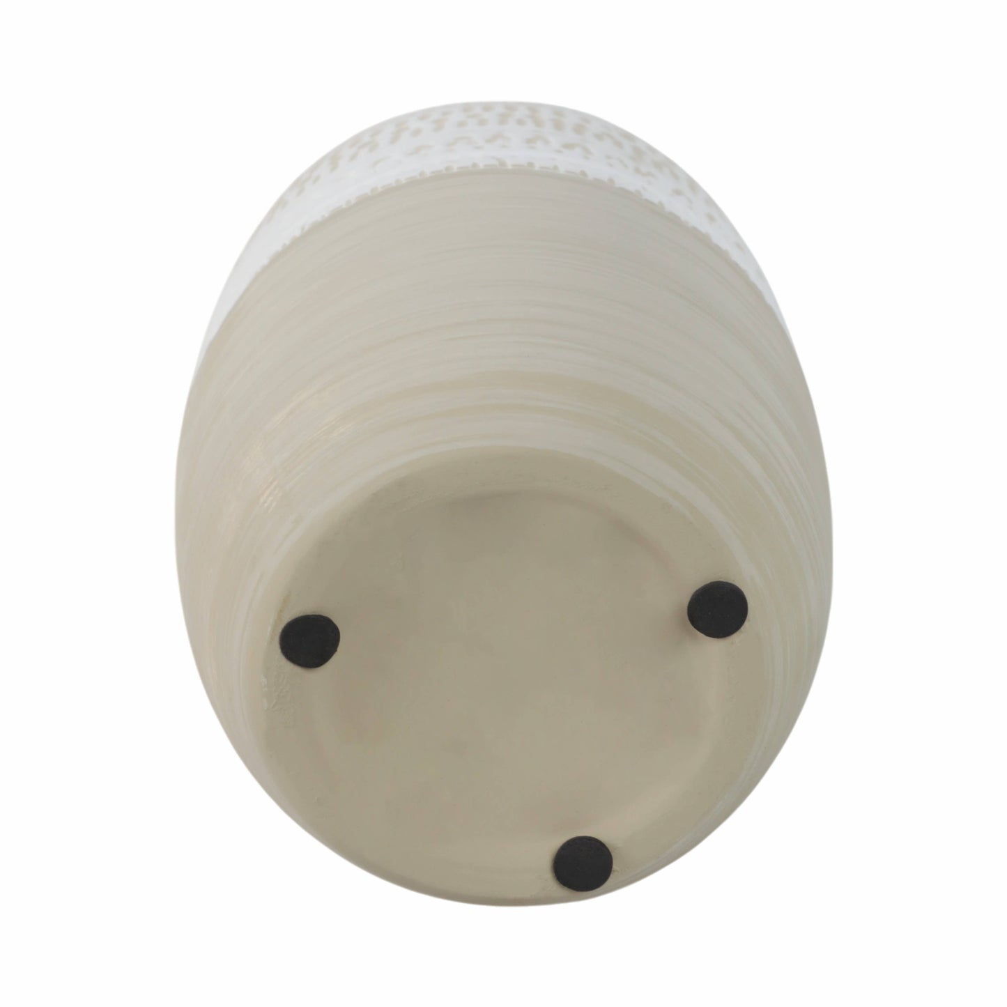 Ivory/Beige Ceramic Tribal Texture
