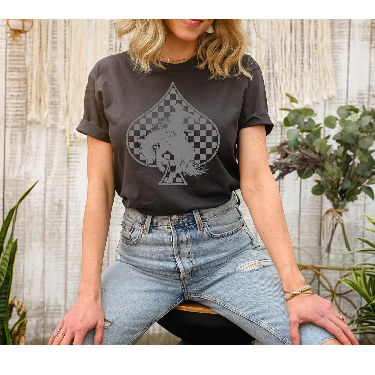 Spade & Stirrup Tee