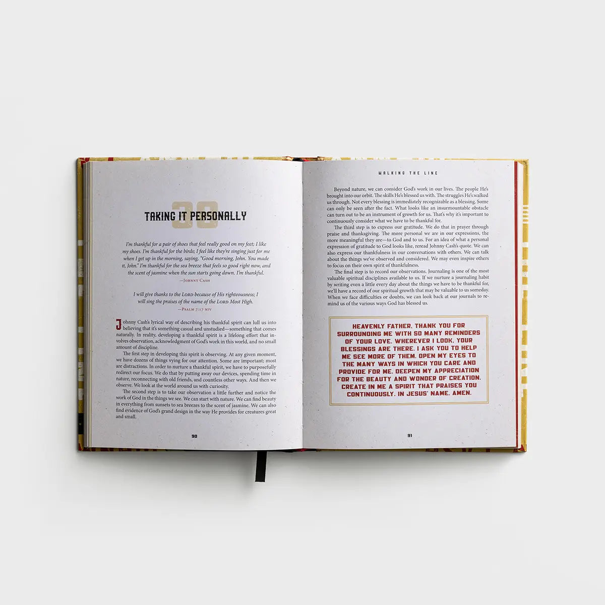 Walking the Line: 90 Devotions of Truth and Hope Based on the Faith of Johnny Cash