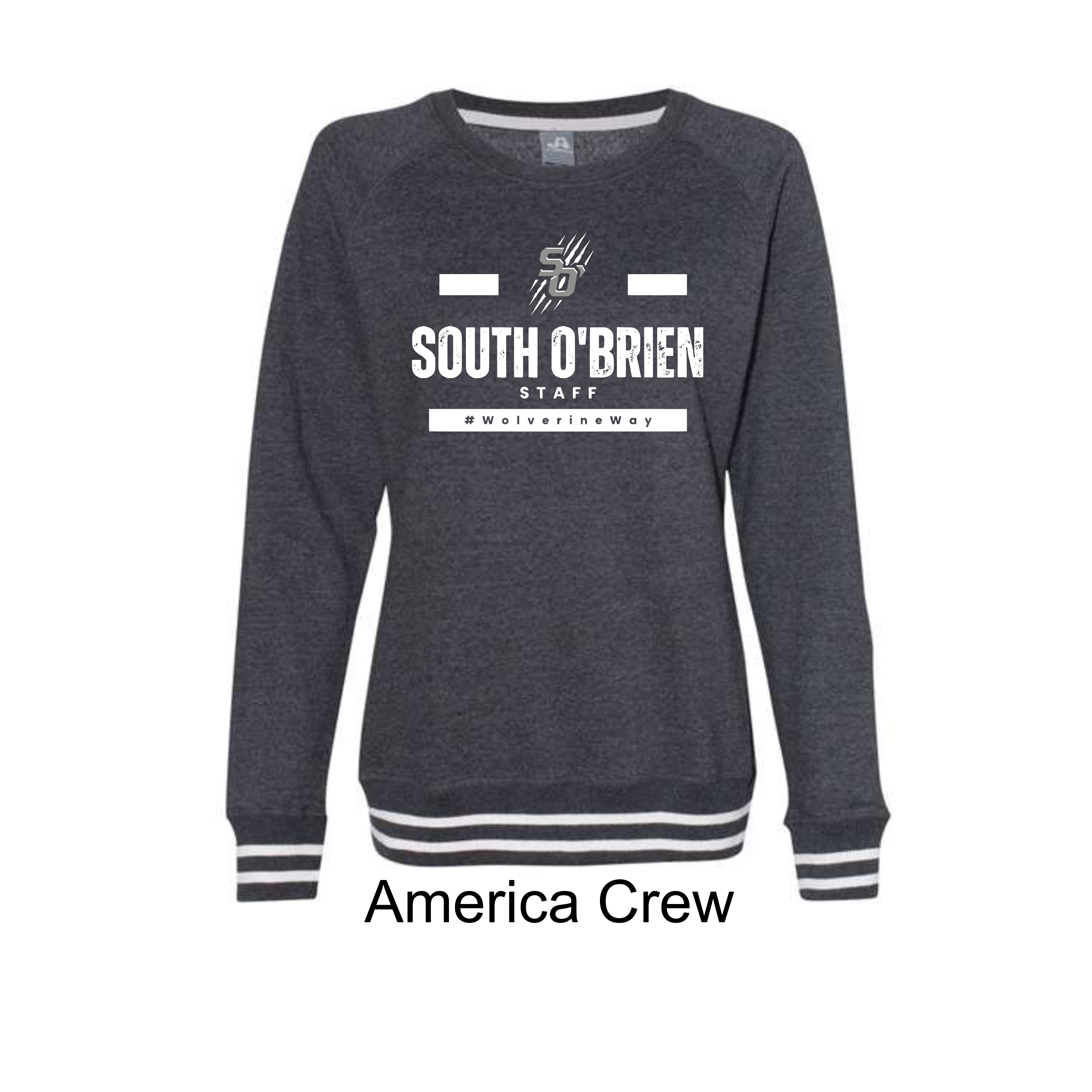J America Crew Staff Sweatshirt