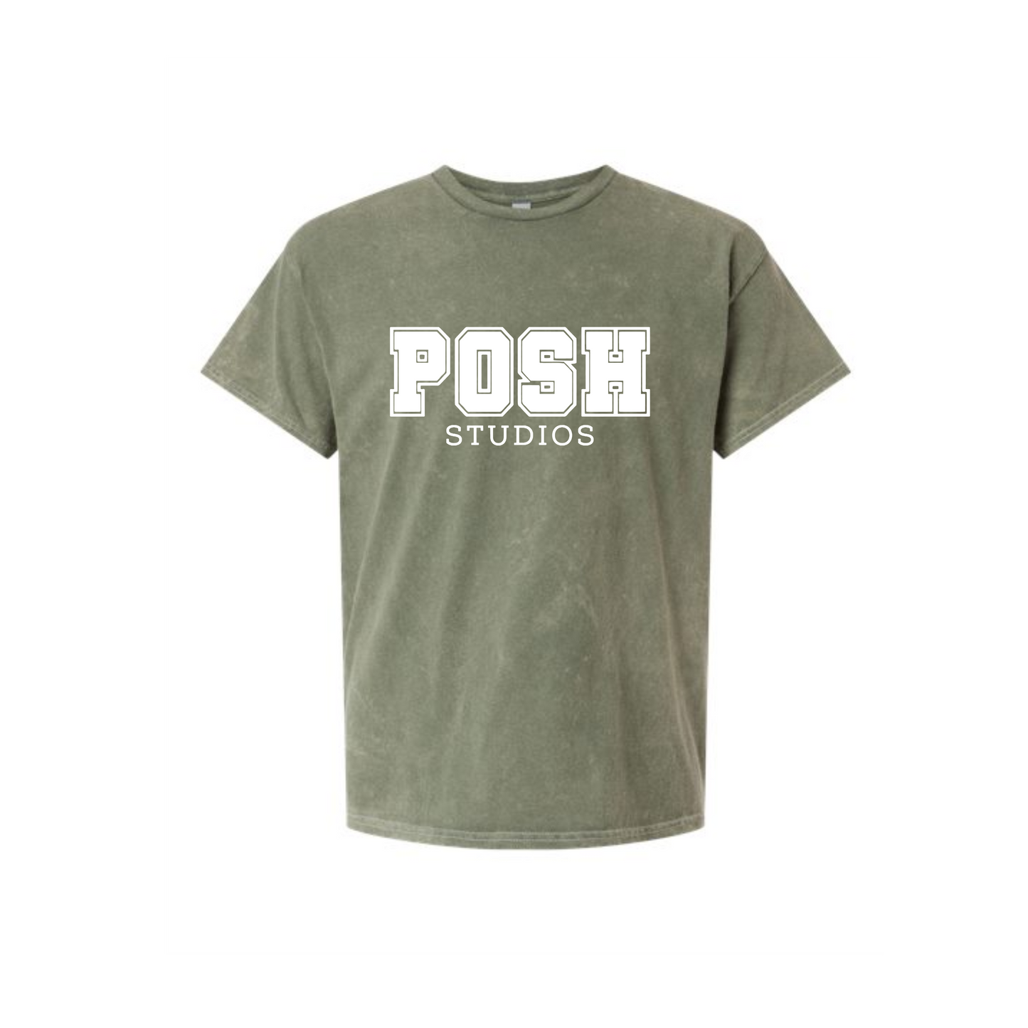 Unisex Acid Wash POSH Logo T-Shirt