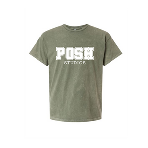 Unisex Acid Wash POSH Logo T-Shirt