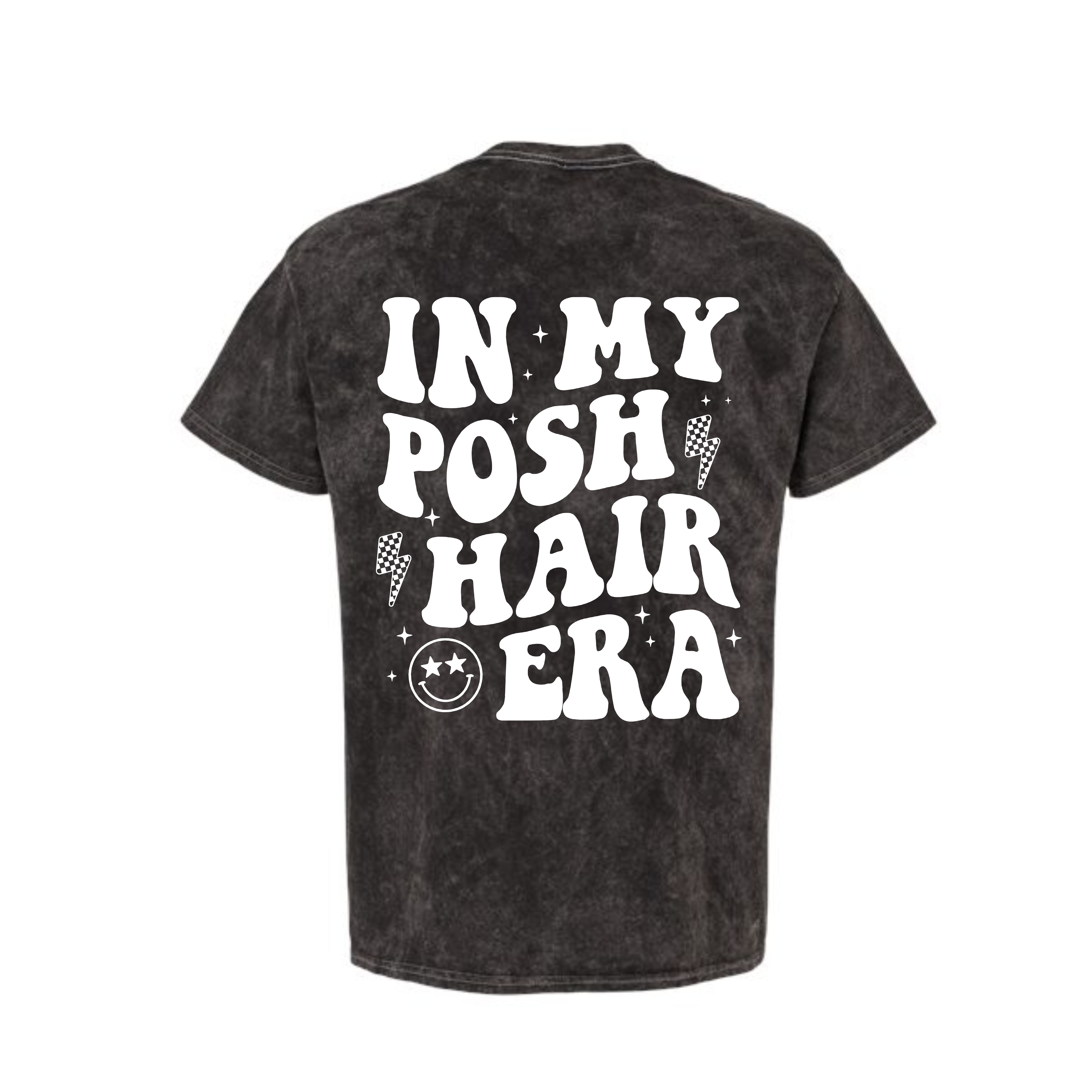 Acid Wash POSH Hair Era T-Shirt